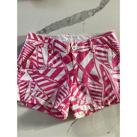 Lilly Pulitzer Womens The Callahan Short Sz 2 Pockets - Picture 2 of 9